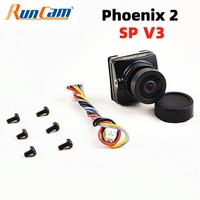 RunCam Phoenix 2 SP V3 Camera 1500TVL New Starlight SENSOR 15000mV/Lux-sec PAL/NTSC 4:3/16:9 for RC FPV Racing Drones Quadcopter
