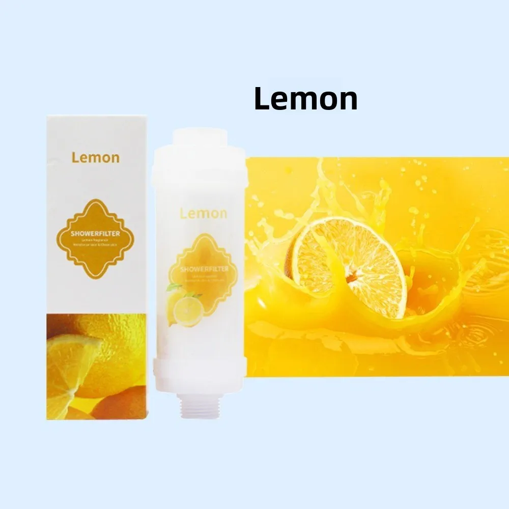 Lavender Shower Head Water Filter Dechlorination Anti-scaling Perfume Water Filter Filter Impurities Mixed with Vitamin C