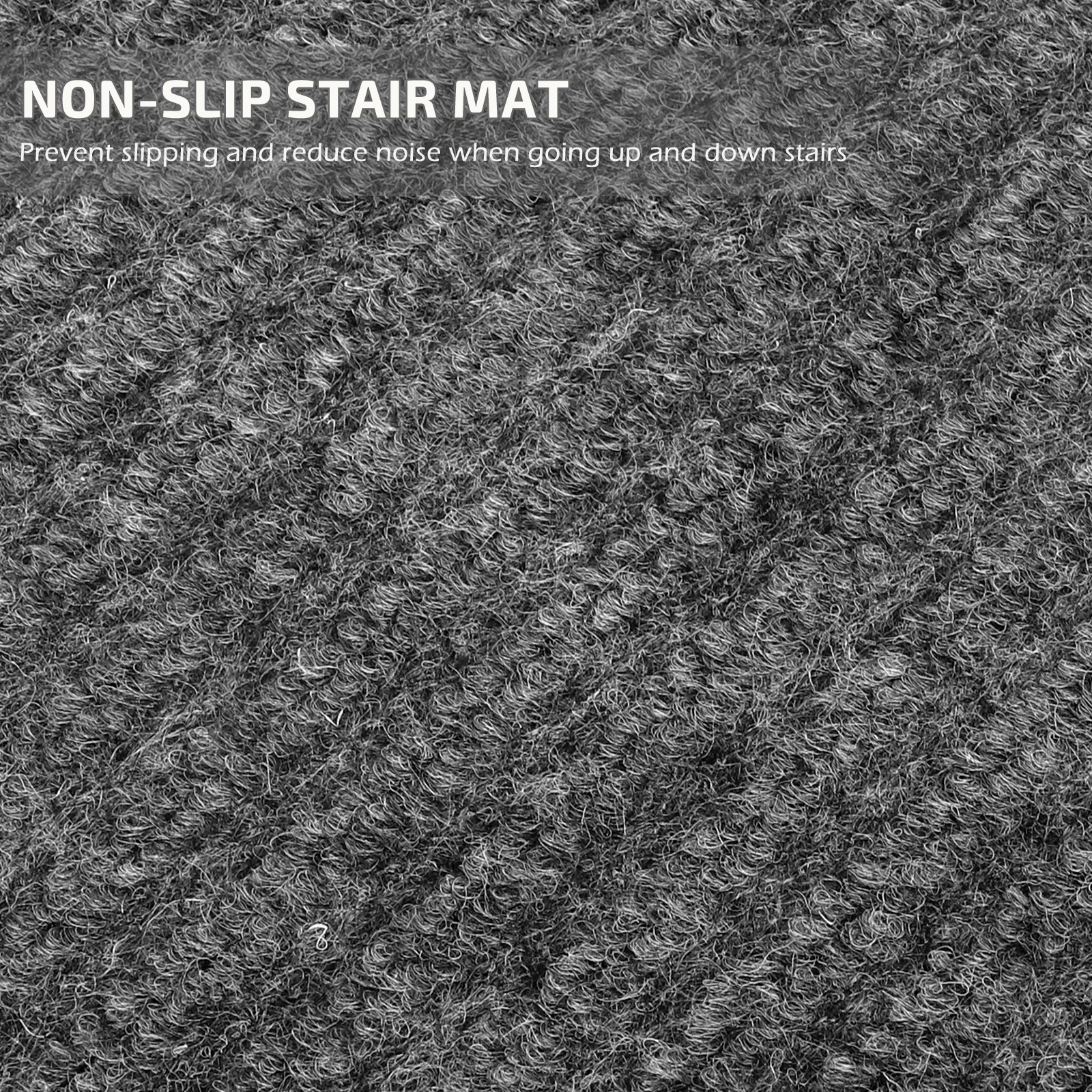 

2pcs Stair Mat Washable Polyester TPR Non skid Step Carpet Self adhesive Mats Area Rugs Protect Wood Scratches Fits Most Stairs