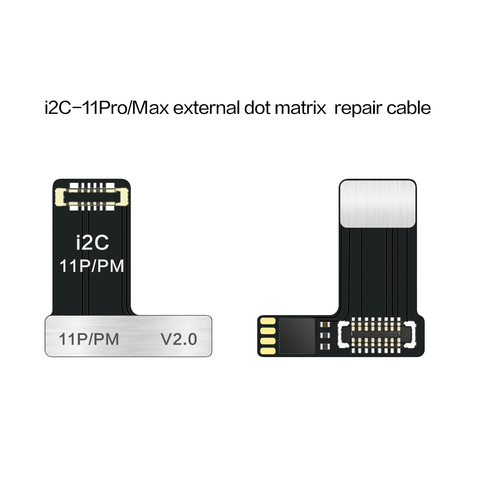 i2C I6S MC15 لا يتطلب لحام معرف الوجه اختبار الكابلات المرنة لا لحام آيفون X إلى 14 برو ماكس نقطية العارض إصلاح العلامة