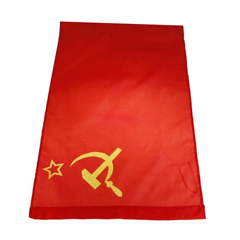 60*90cm Red CCCP Union of Soviet Socialist Republics USSR Flag Banner Home Decor