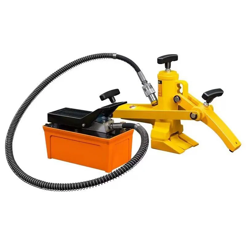 70Mpa Forklift Tire Pickup Tool Pneumatic Portable Tire Press Pneumatic Hydraulic Stripper Loader Tire Pickup Tool tire stripper