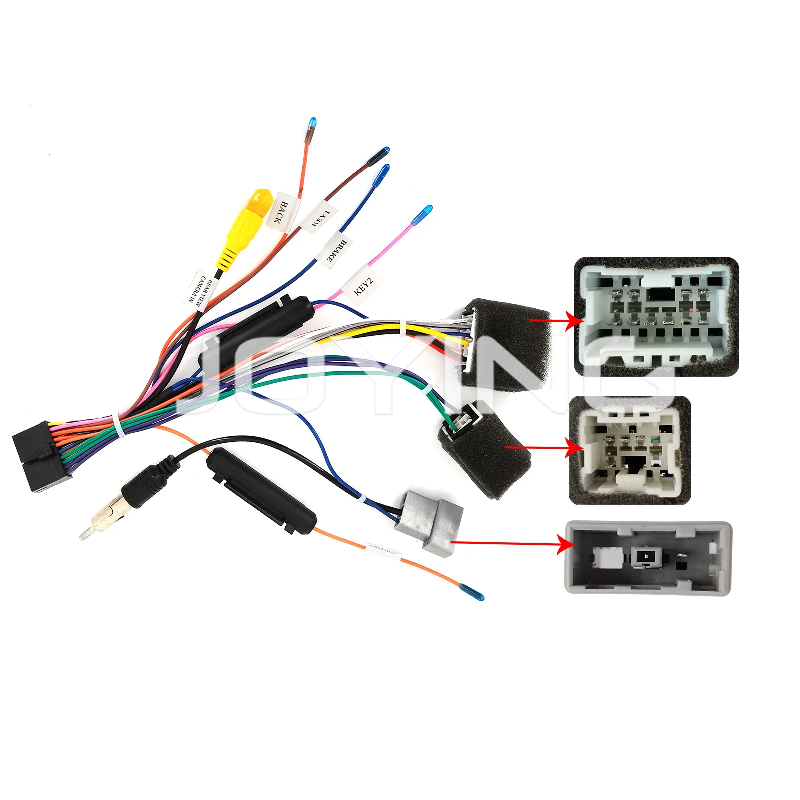 

JOYING Car radio Harness Cable Power Adapter For Nissan Cars.