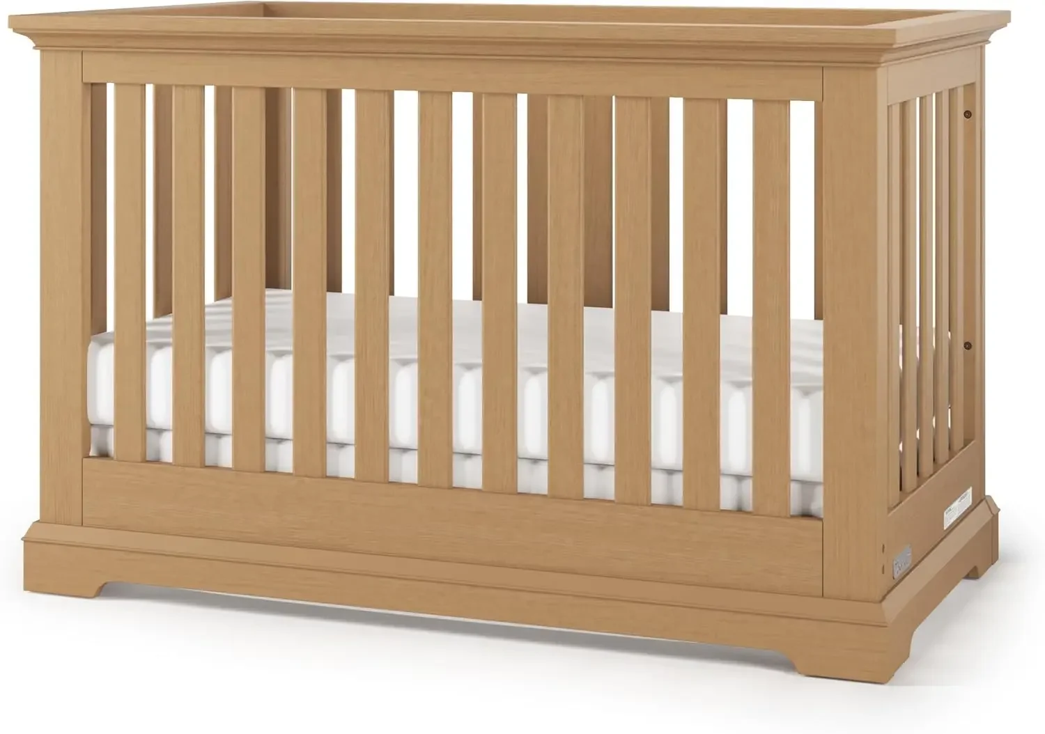 

Child Craft Jordyn 4-in-1 Convertible Crib, Baby Crib Converts to Day Bed, Toddler Bed and Full Size Bed, 3 Adjustable Mattress