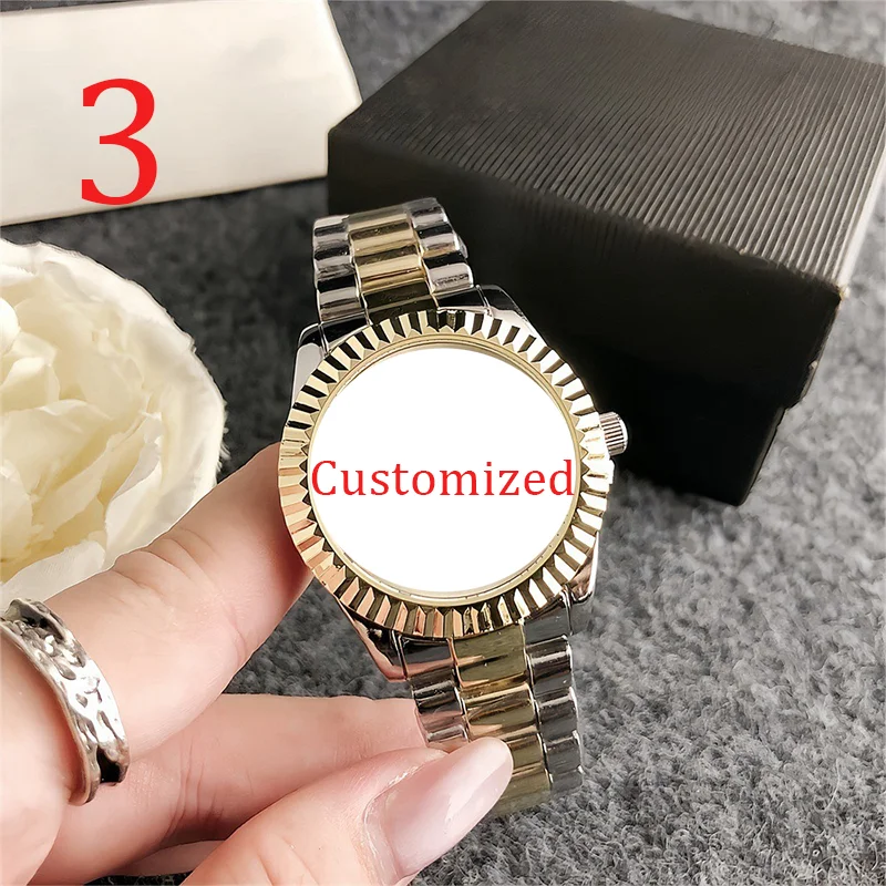 ساعة رجالية عصرية أوتوماتيكية بالكامل ساعة ميكانيكية مقاومة للماء بتقويم مزدوج وشريط فولاذي مكرر للأعمال يمكن تخصيصها