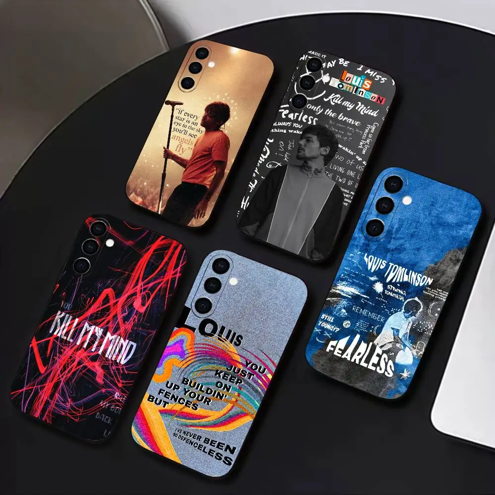 

L-Louis Tomlinson Phone Case Silicone Soft For Samsung Galaxy A73,A72,A71,A70,A53,A52,A51