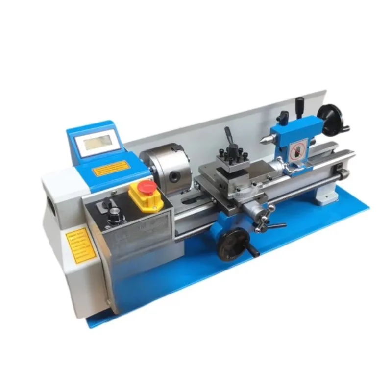 Metalworking Turning Universal Mini Metal Lathe Machine Machining Horizontal Lathe Mini Lathe Machine Multifunctional