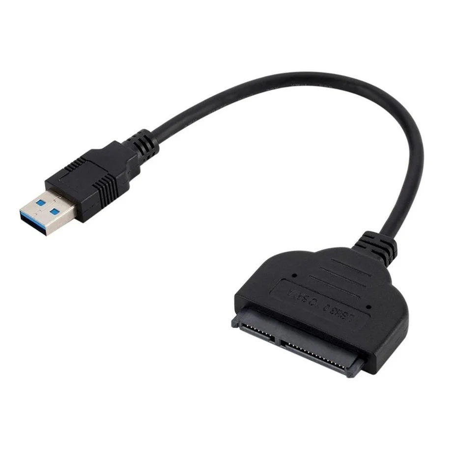 Grwibeou usb sata 3 cabo sata para usb 3.0 adaptador até 6 gbps suporte 2.5 Polegada externo ssd hdd disco rígido 22 pinos sata iii 2.0