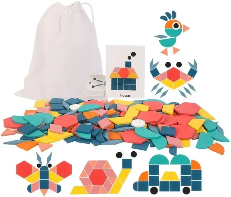 Puzzel Clever Board Speelgoed Bouwstenen DIY Constructies Decoraties Collectie Creatief Cadeau Houten Speelgoed Puzzels Kinderspellen