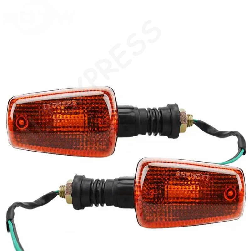 New 2Pcs Motorbike DIY Accessories Motorcycle Turn Signal Light For XJR400/1200/1300 FZR250/400