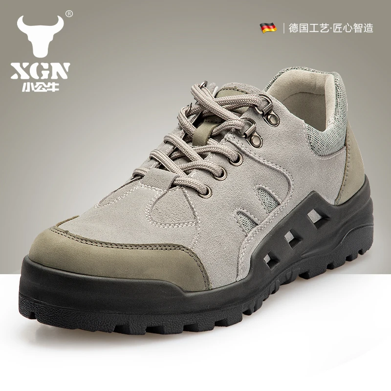 Xgn Heren Wandelschoenen Jagen Outdoor Sport Klimschoenen Enkellaarzen Ademende Wandelschoenen Warm Casual Trekking Sneakers