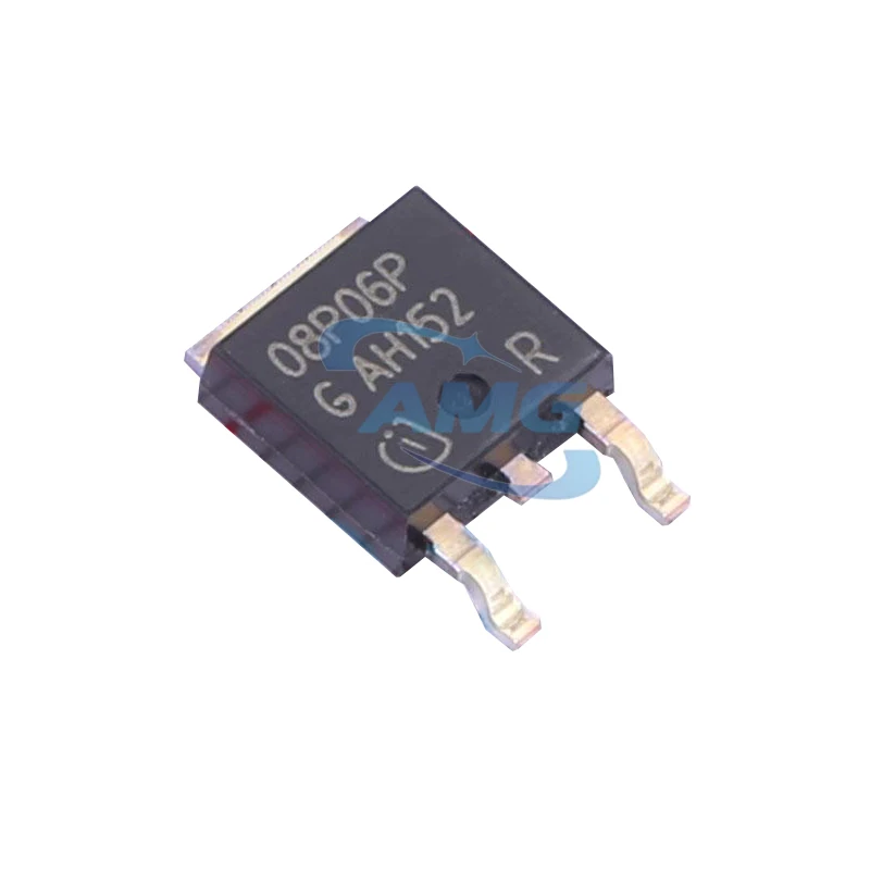 20PCS SPD08P06P G silk package TO-252P screen 08P06P channel 60V 8.83A FET
