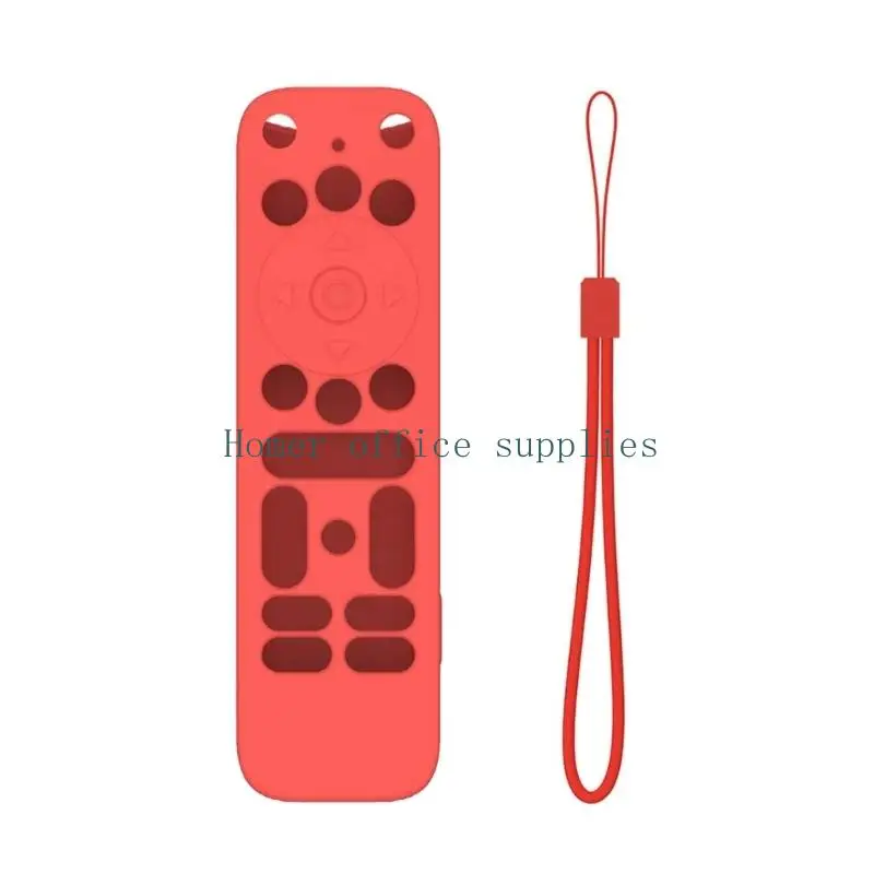 K43B Shockproof Remote Control Protector Sleeve Case For Onn 4K Professional/+ Hollowed Cutout And Comfortable Grip