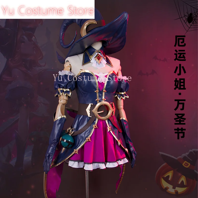 Yu Costume Lol Halloween Miss Fortune Dress Cosplay Costume Cos Game Anime Party Uniform Hallowen Play Role Clothes Clothing