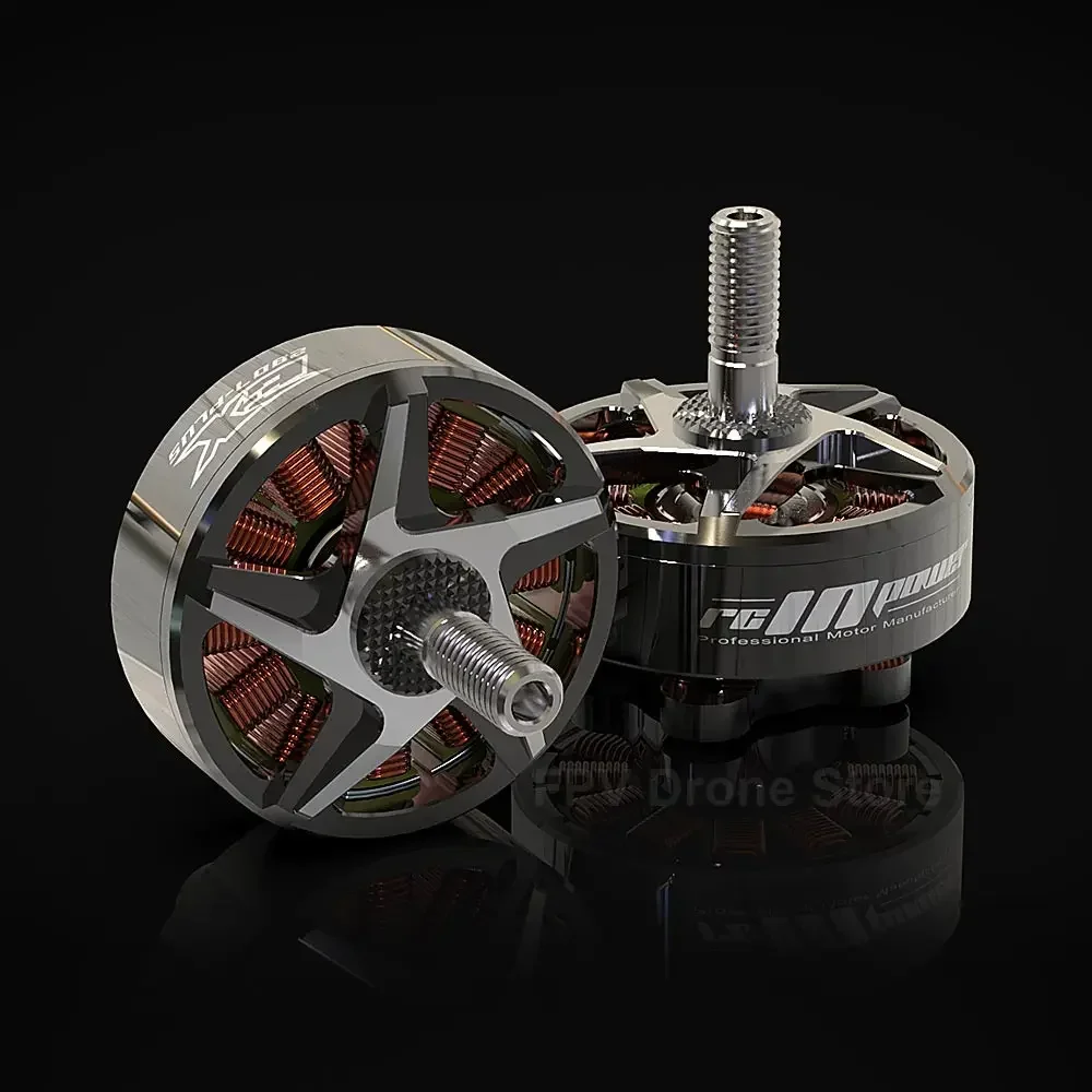 RCINPOWER-Motor sem escova Lipo, RC FPV Drone, EX2807, 2807, 1300KV, 4-6S, 6-7 Polegada Carga Grande