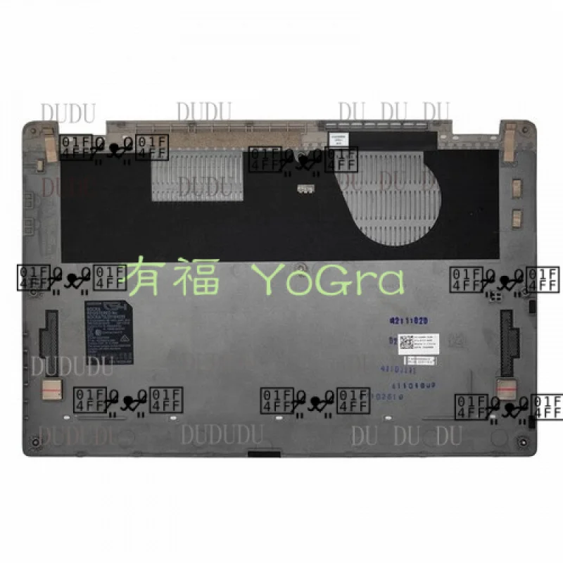 DDD For DELL Latitude 7410 E7410 Bottom Case 0G0888 Silver-Gray