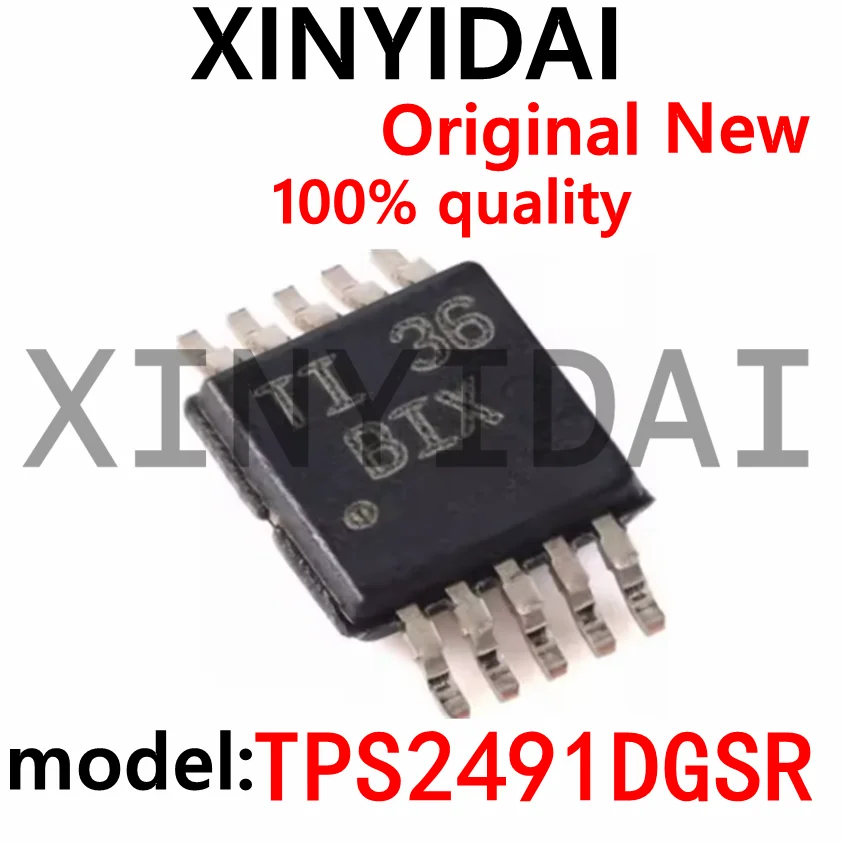 

2PCS Brand new original TPS2491DGSR package VSSOP-10 monitoring and reset IC chip