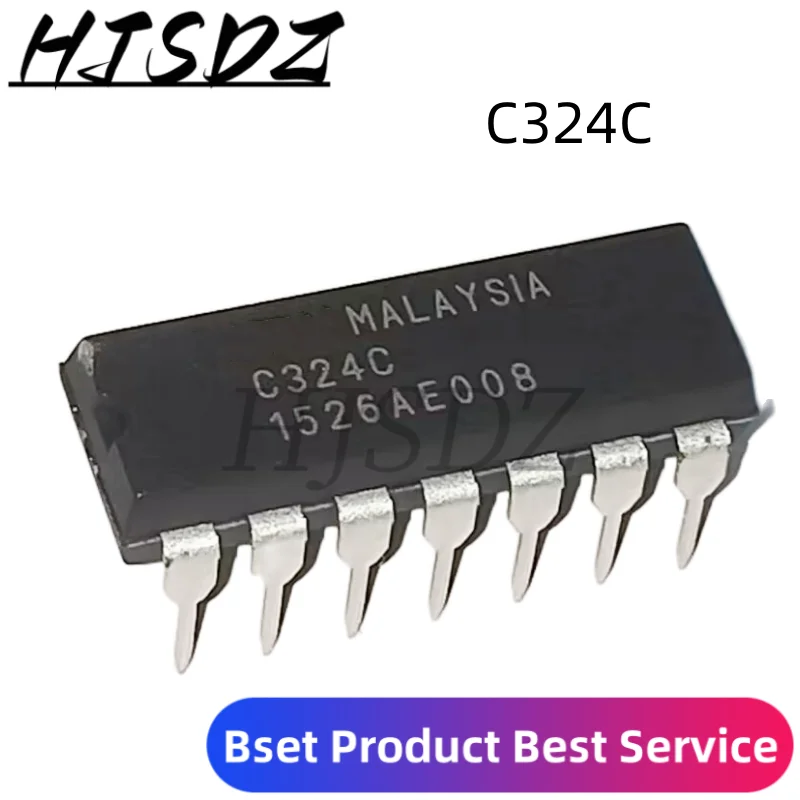 5PCS C324C UPC324C C324 DIP-14 original authentic can be shot directly at affordable price