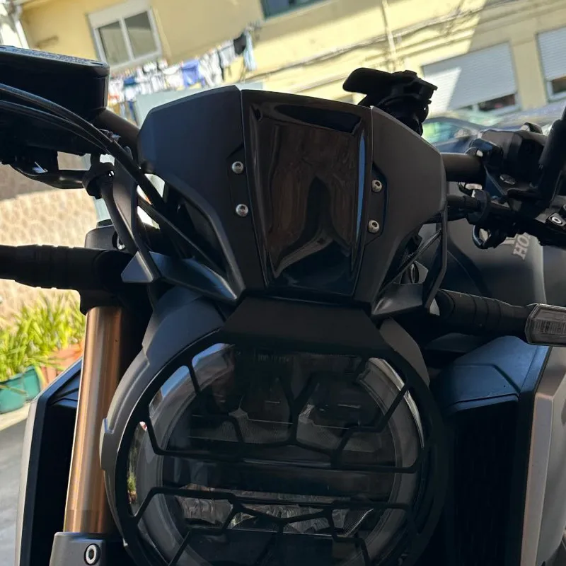 CB650R 2019-2023, front windshield deflector goggle fairing