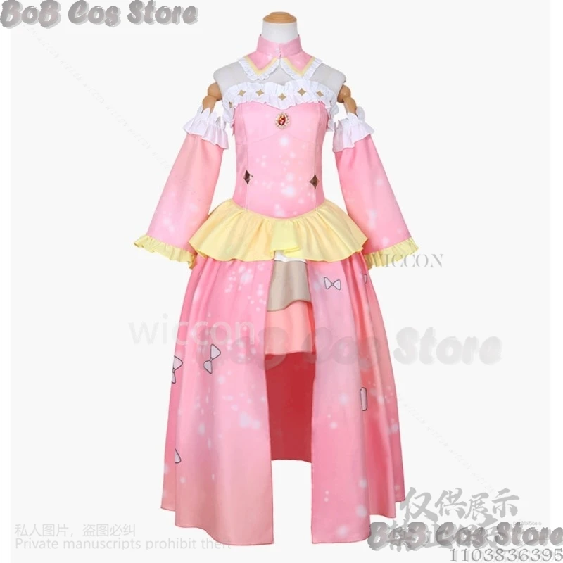 Zero Cosplay Ram Anime New 2024 Birthday Suit Pink Princess Dress Kawaii Lolita Cartoon Wig Girl Women Cos Comic Con Customized