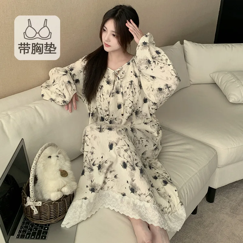 Pjs Setwomen's Pajama Setkorean Version Sweetwomen's Spring and Autumn Pajamasfashionable Home Clothes, Pajamascute