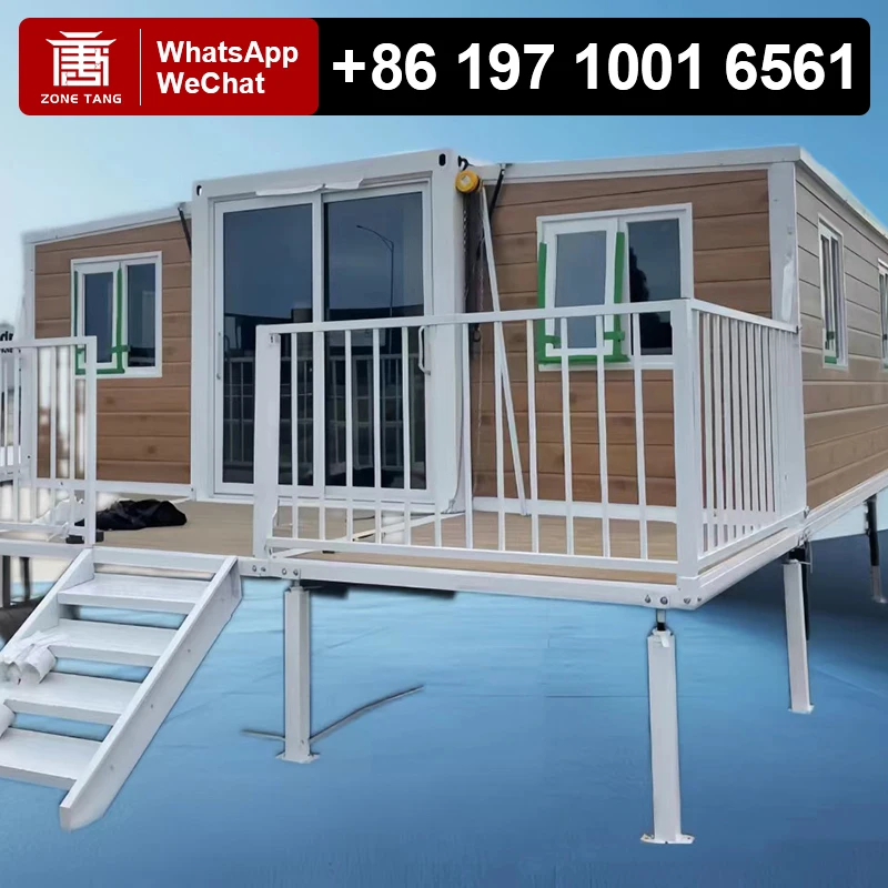 Modular Prefabricated House Folding Housing Hot Sale Large Prefabricated Houses 2 Bedrooms Good Quality Leak Proof Factory Price