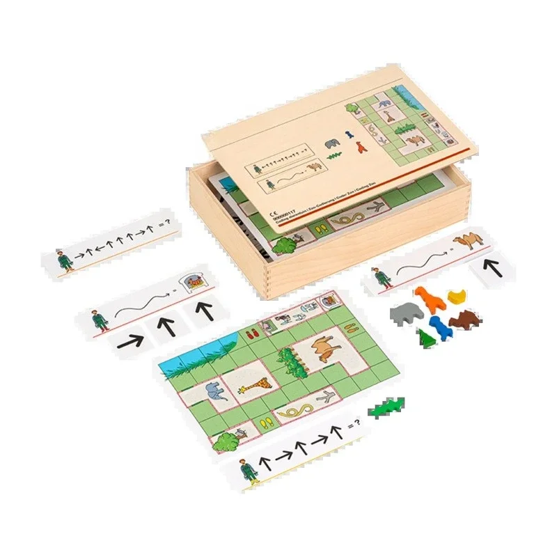 Kindergarten early education educational programming zoo children's math enlightenment logical thinking training teaching toys