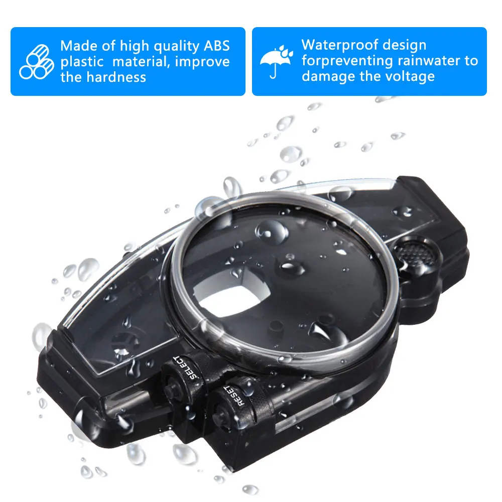 ヤマハモーターサイクル用タコメーター,燃料計,走行距離計,ハウジング,速度計,r6,2004, 2005, 2006-2016