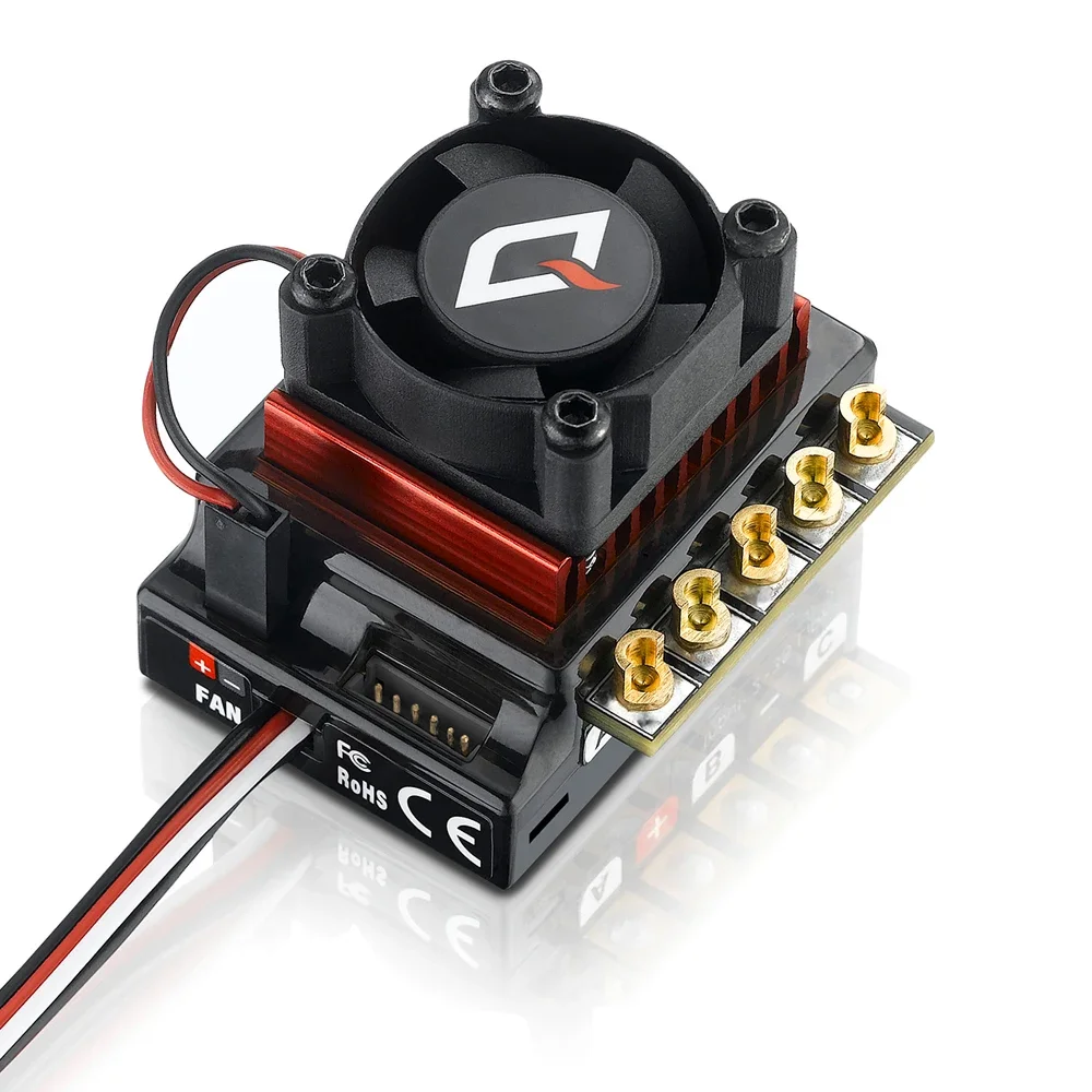 HOBBYWING センサー付き 120A G2 ESC FANTOM 540 ICON V2 SPEC ブラシレスコンボ 1-3S Lipo 1/10 RC オフロード・オンロード・ドリフトRCカーパーツ用