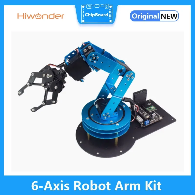 Hiwonder 6-axis Freedom LeArm Open Source Robot Arm Kit STM32/51 Microcontroller Programmable Compatible With Arduino Robot