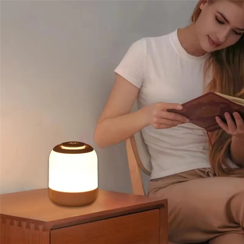 

LICE-LED ночник с сенсорной кнопкой, сенсорная кнопка, ночник, беспроводная мини-лампа с регулируемой яркостью, настольная лампа для гостиной в ванной комнате