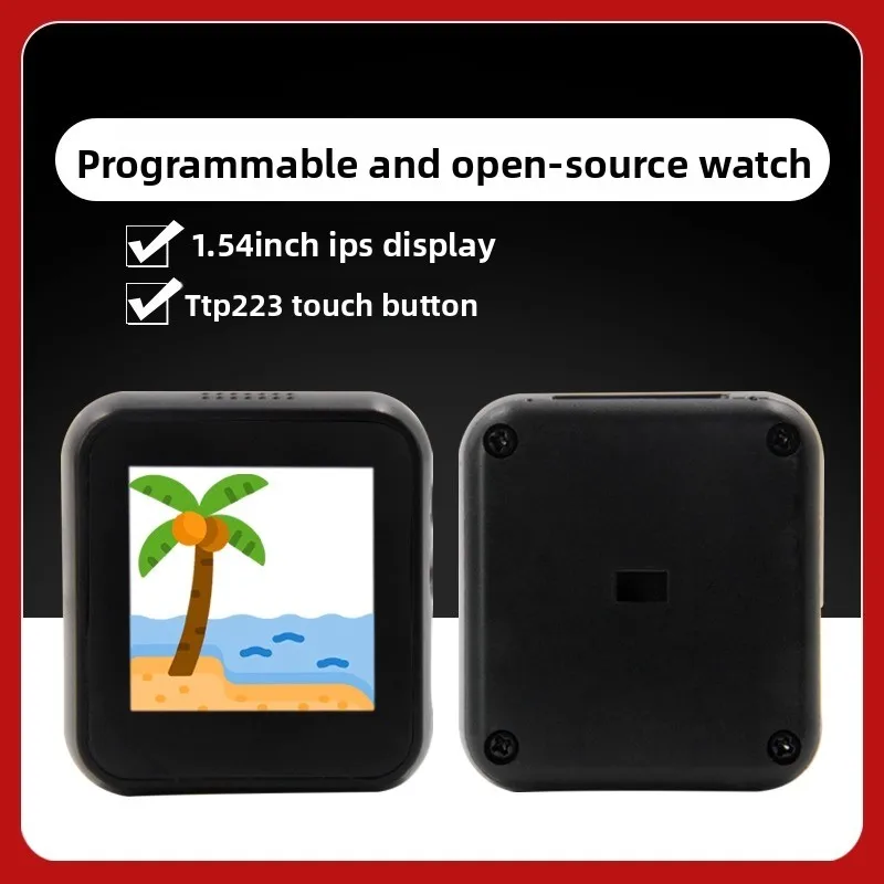

T-Watch Programmable Wearable Device Development Board, MCU32 Main Control TTP223 Touch Button Open-Source Smart Watch