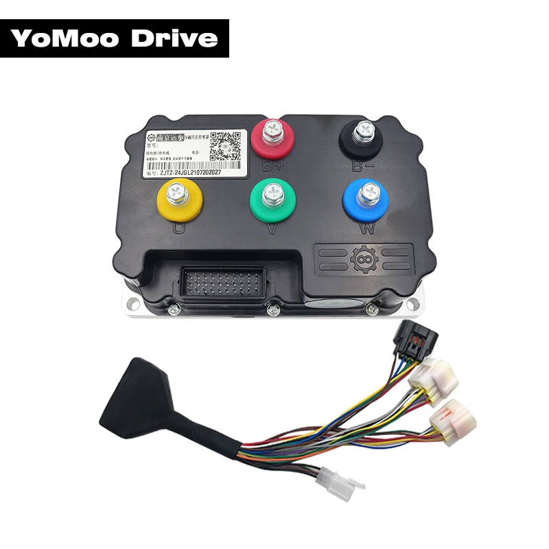 FarDriver ND72530/ND72680 350A 72V BLDC PMSM Sine Wave 5000W 6000W Controller With Bluetooth For Electric Motorcycles Bike