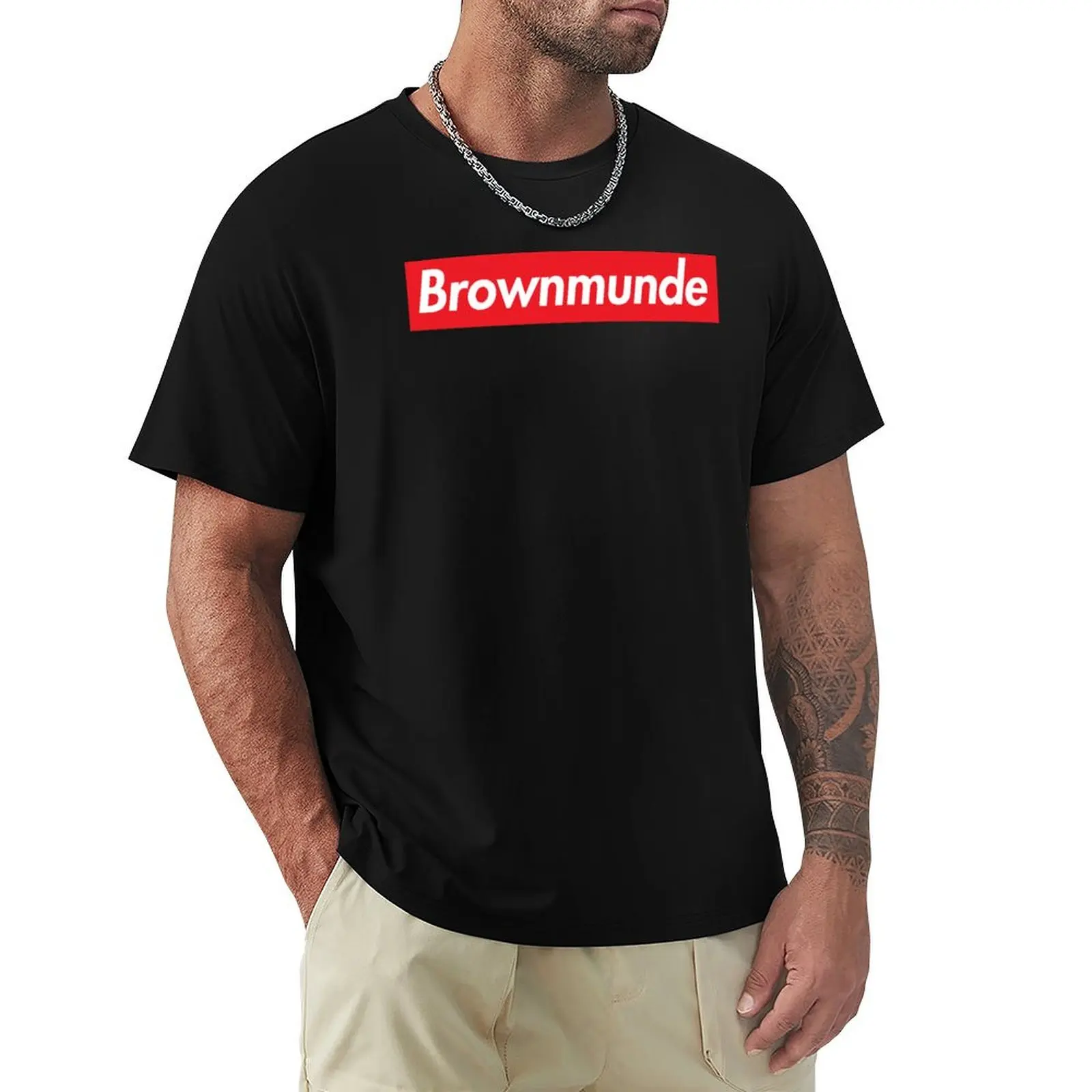 

Brown Munde Shirt Desi Brownmunde T-Shirt graphics vintage clothes summer tops mens designer t shirt