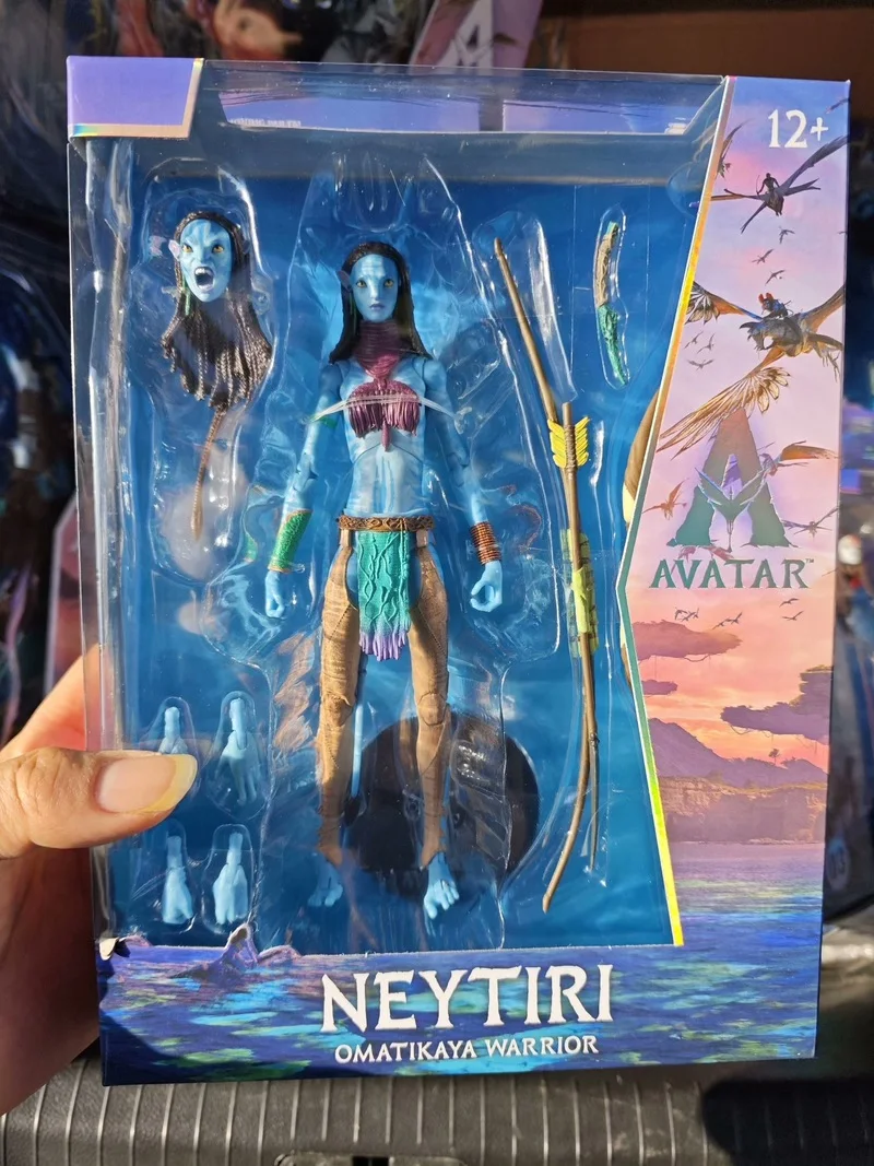 

Оригинальные коллекционные фигурки из фильма «Аватар»: Джейк Салли, Нейтири, Колонель Майлз Кварич — аниме-модели игрушек для мальчиков, подарки, в оригинальной упаковке