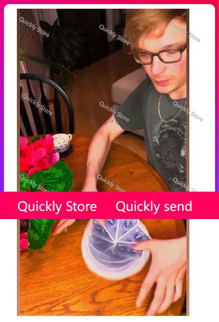 Cone Vortex by Matt Novak  Magic tricks (Instant Download) Quickly send