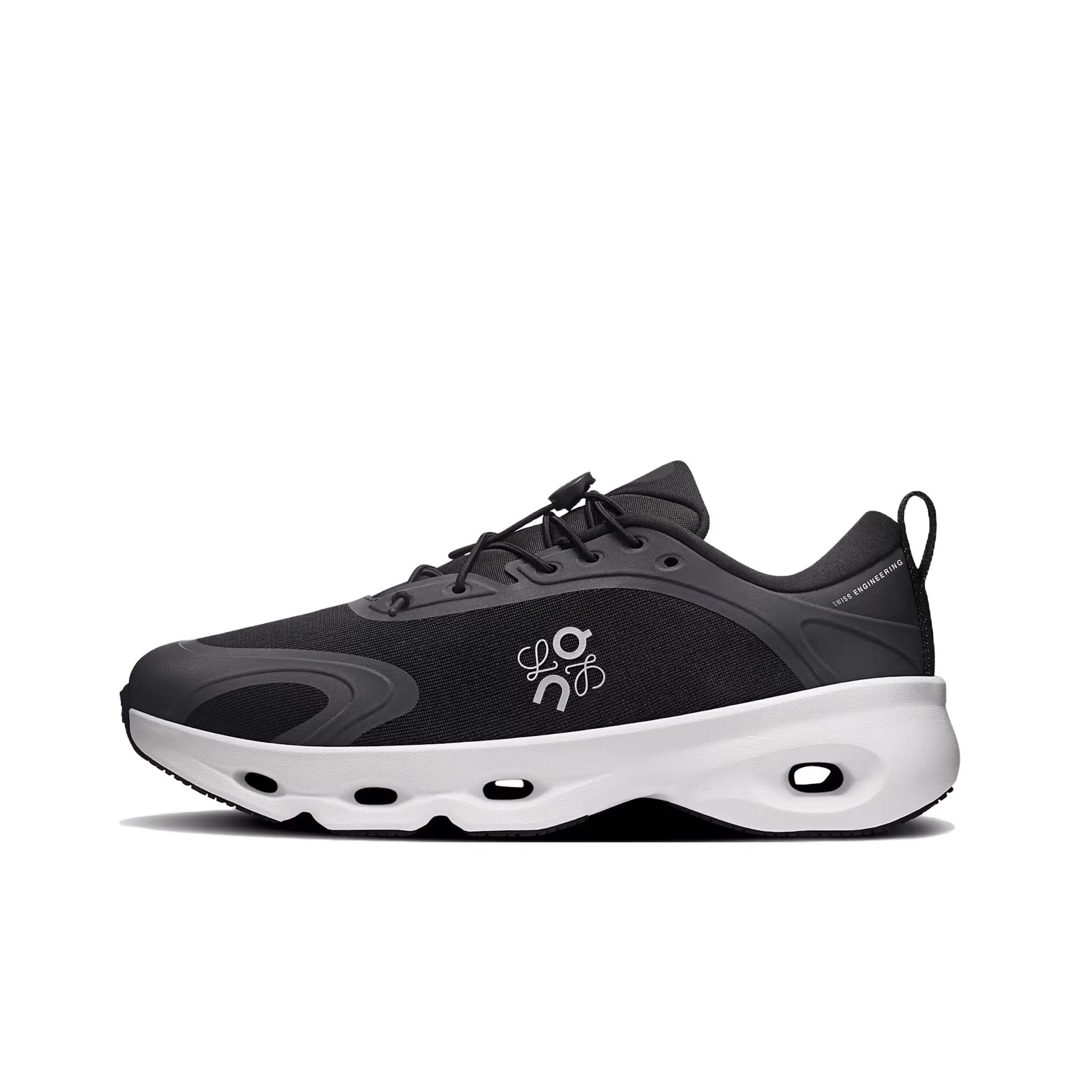 LOEWE x On Cloudsolo Running Shoes Women's Black White 3WF30600299