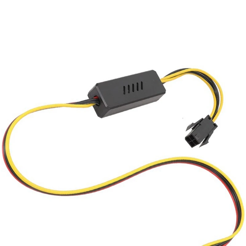 Motherboard CPU 4-Pin To Hard Drive Cable CPU 4PIN To SATA Hard Drive Power Supply Cable 12V To SATA Hard Drive Cable, Durable