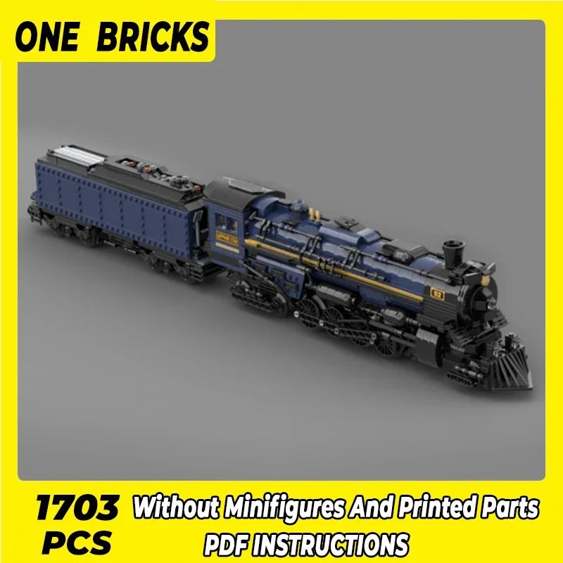 City Vehicle Model Moc Building Bricks Orient Express Train 1225 Technology Modular Blocks Gift Christmas Toys DIY Sets Assembly