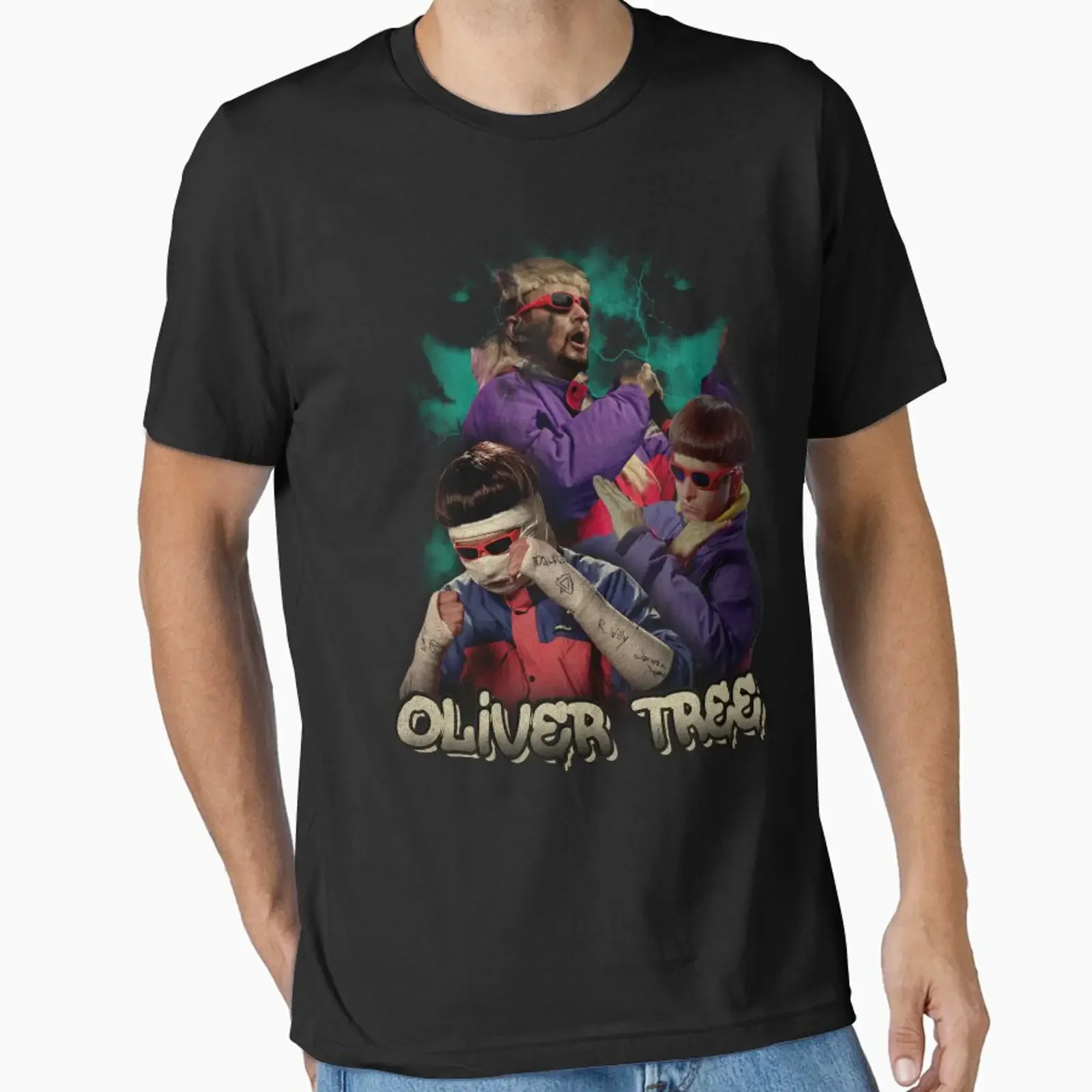 cowboy oliver tree vintage designed and sold by Likaworks vintage Washed Unisex Stretched Breathable Top For Everyday Wear