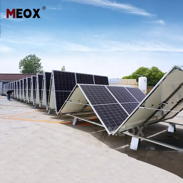 MEOX Container 20ft 40ft 1MWH  Solar Energy Storager Panel Power System Storage Foldable Mobile Folding Solar PV Array Container