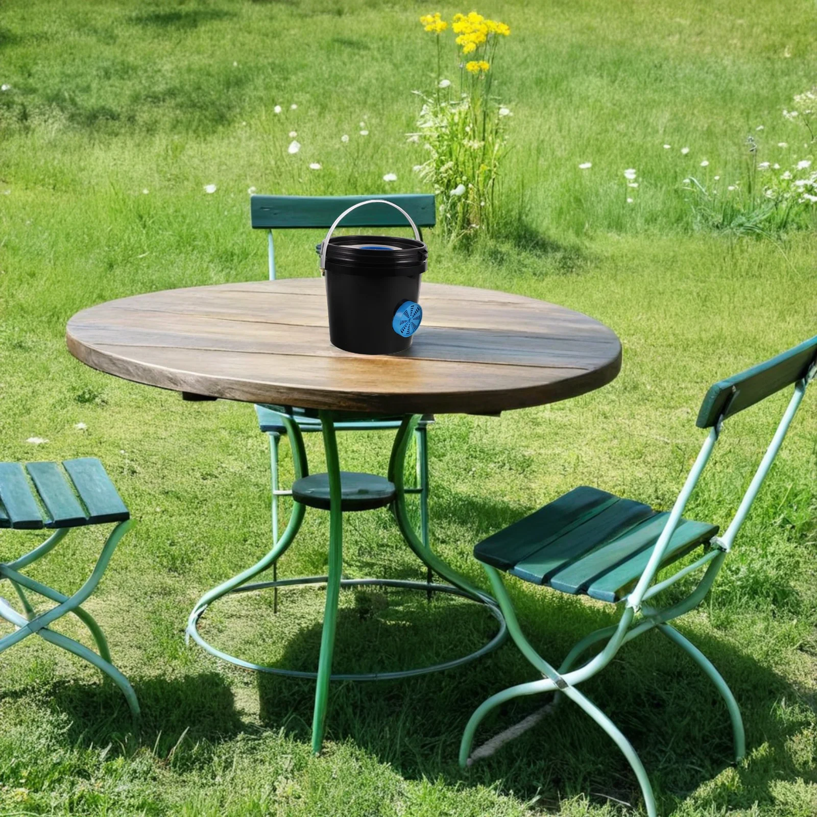 

2L Bee Bucket Thickened Plastic Light Blocking Beekeeping Bucket for Outdoor Bee Farming Tools Beekeeping Equipment