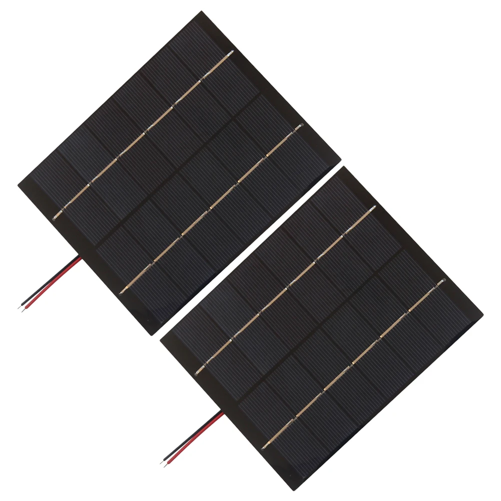 

DIY Solar Power Charging System Energy Conversion Flexible Energy Solutions 2W Solar Panel Polycrystalline Material