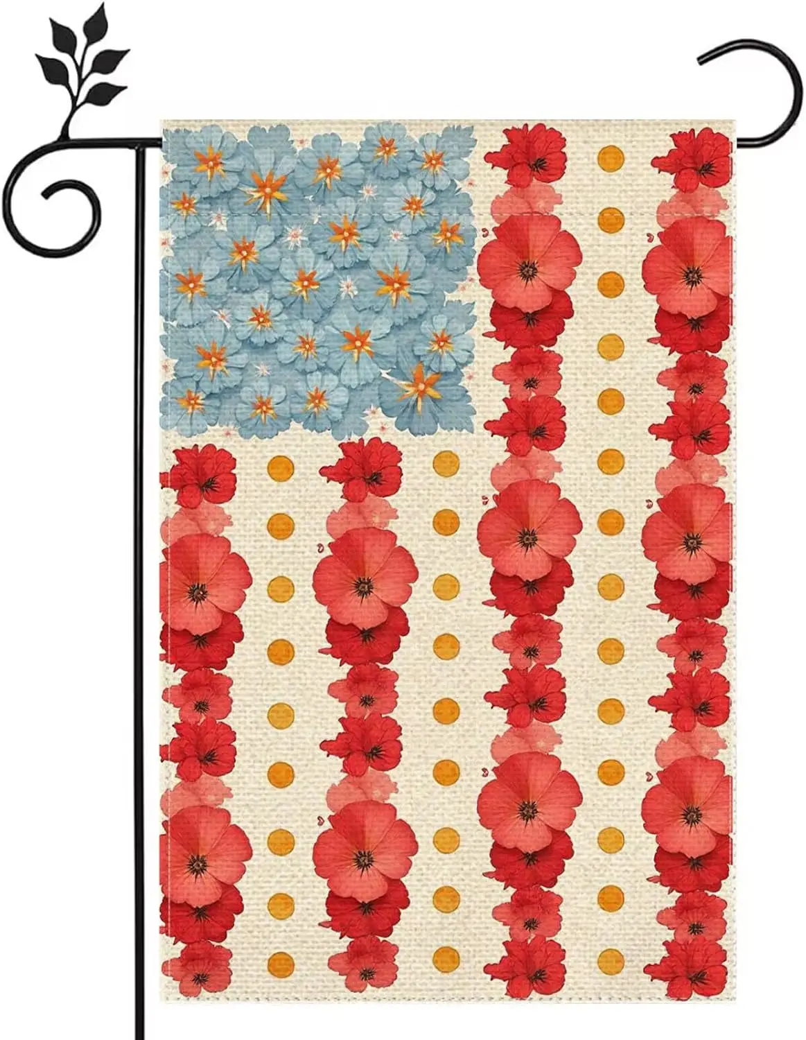 Memorial Day Garden Flag 12x18 inch Double-sided Burlap Home Outdoor Yard Spring Summer Decoration Flag CCL jjp