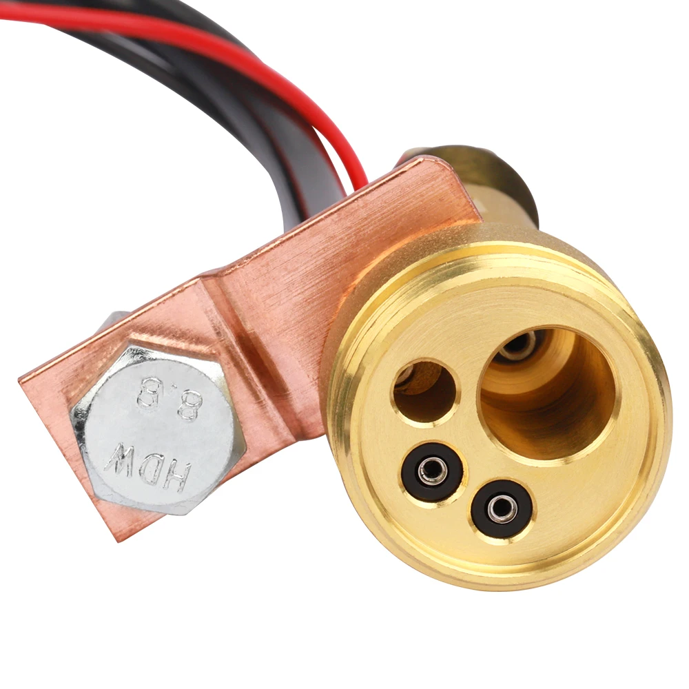 Imagem -05 - Conector Central Adaptador Tocha Soldagem Painel Soquete Kit de Conversão Mig Mag Euro Conector 80 90 115 135