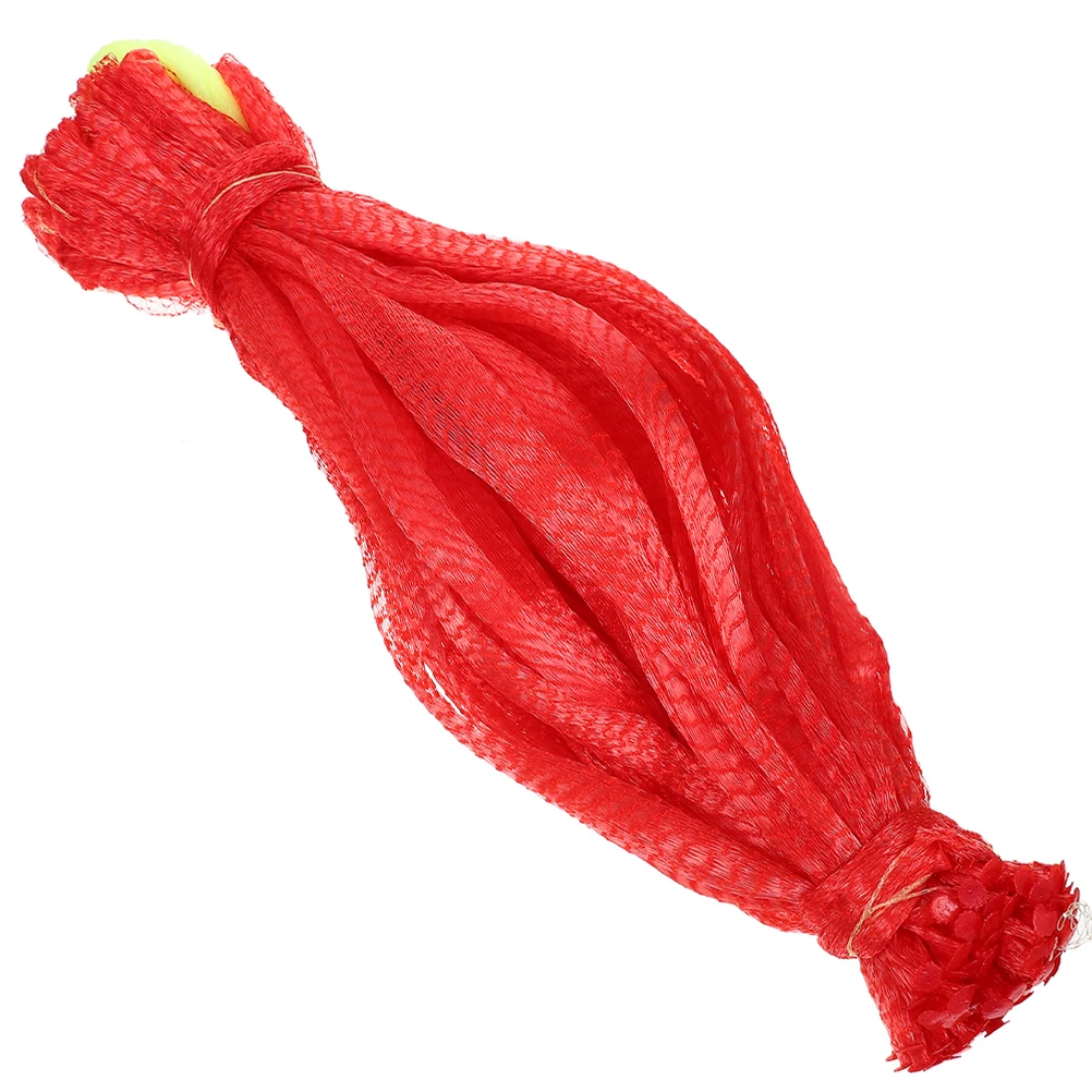 

50pcs Thickened Mesh Bags 45cm Red Rope for Watermelon Storage Nets Plant Trellis Gardening Fruit Vegetable Accessories