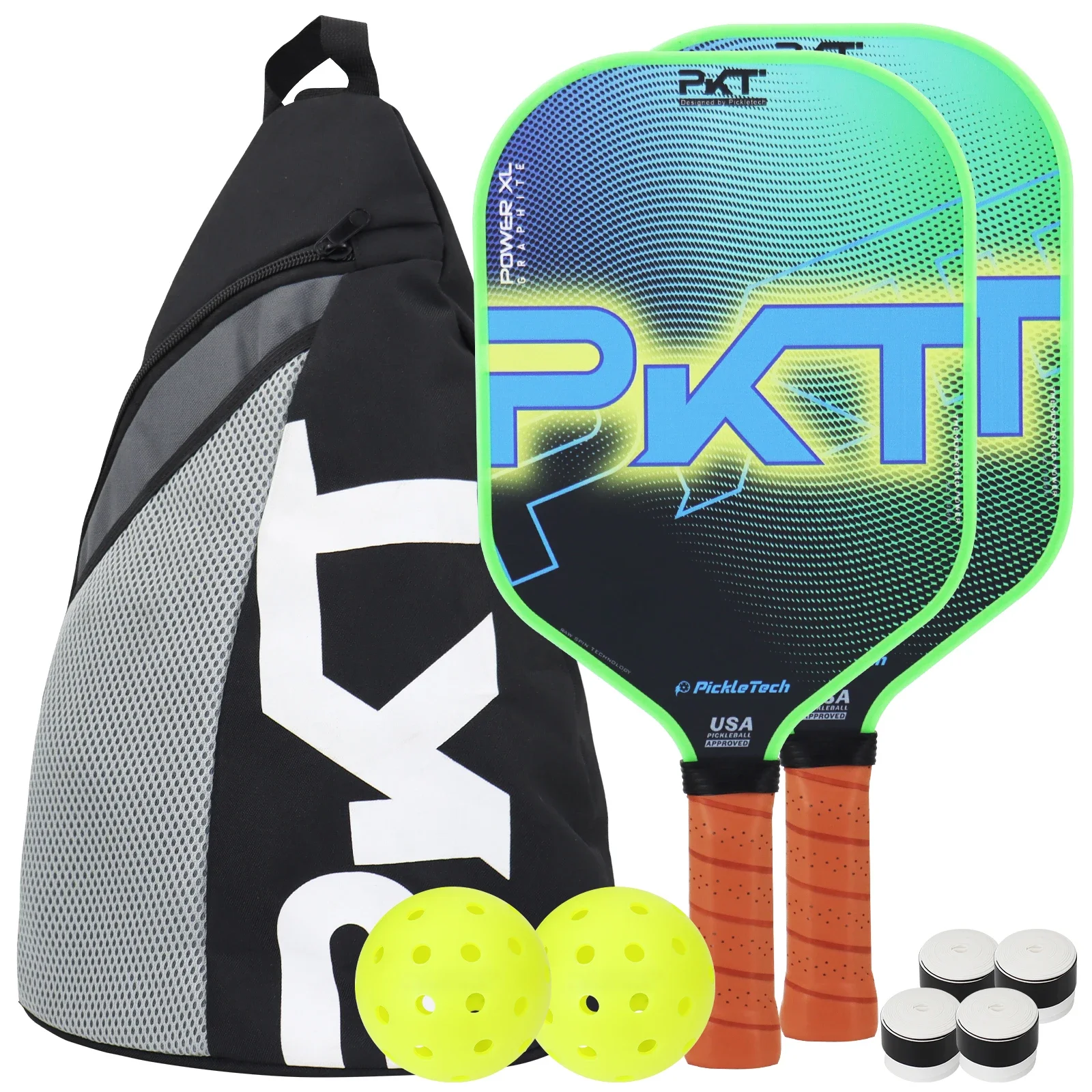 AMA Sport 2024 New Arrival Wholesale Price Factory Carbon Fiber Pickleball Paddle Set