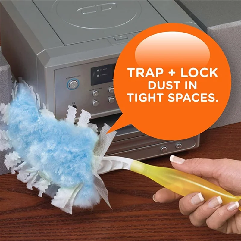 

Household Cleaning Feathers Duster Kit With 40 Count 360 Heavy Duty Refills Dusters-Best Selling