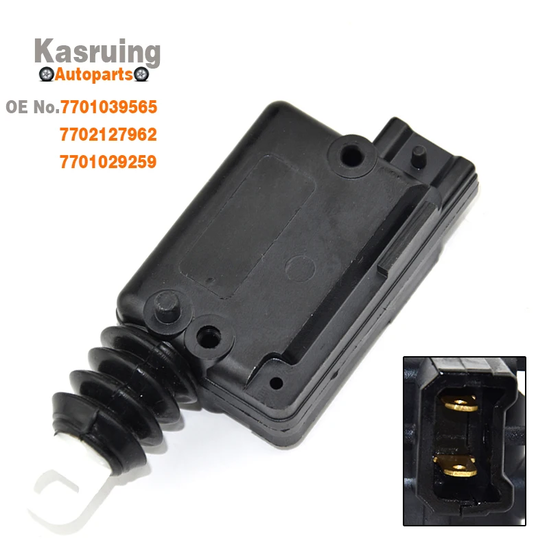 7701039565 7702127213 7702127962 High Quality 2 Pins Door Lock Actuator For Renault CLIO I II MEGANE SCENIC Mechanism 7701029259