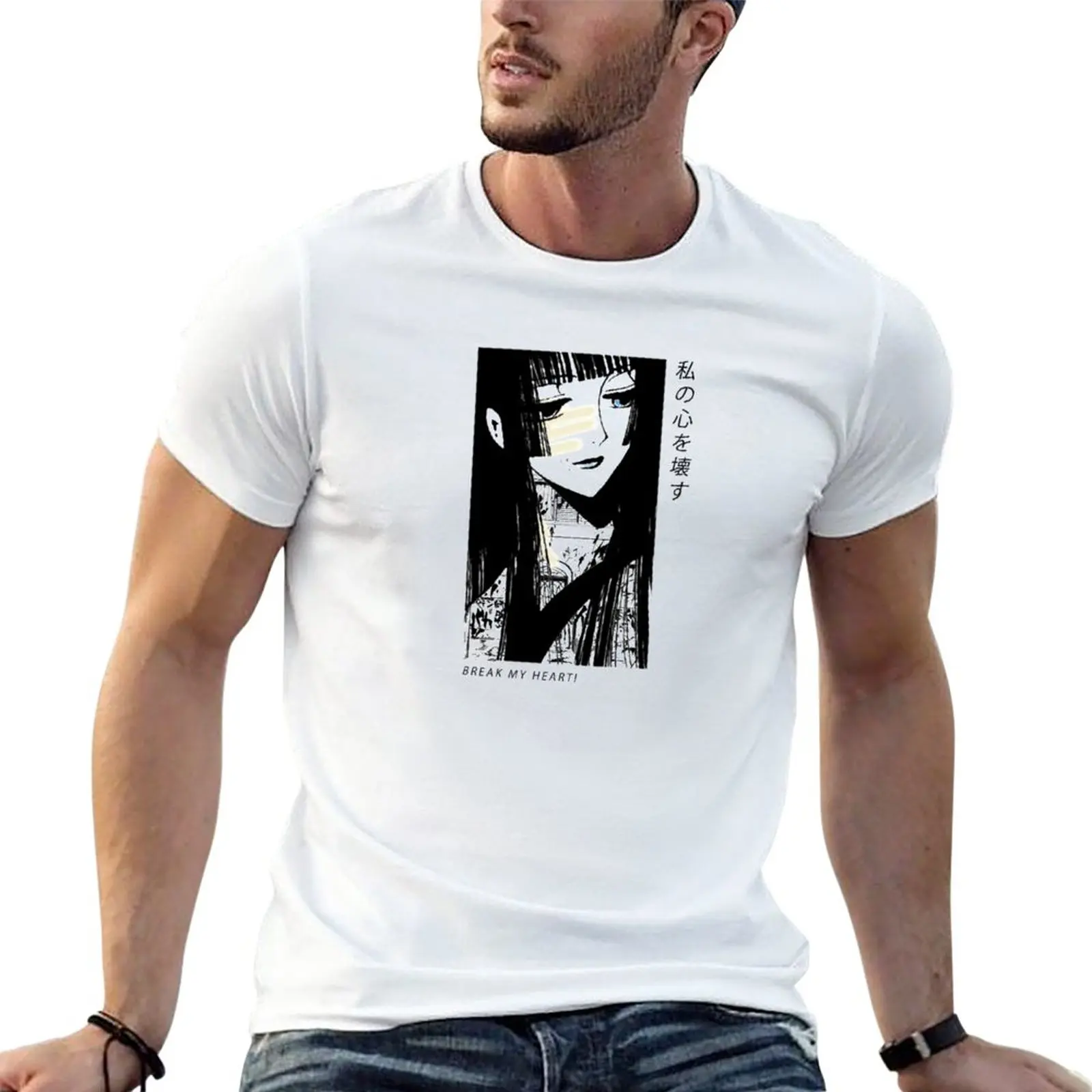 xxxHOLiC ''BREAK MY HEART'' V1 T-Shirt sublime t shirt shirts graphic tees t shirts men